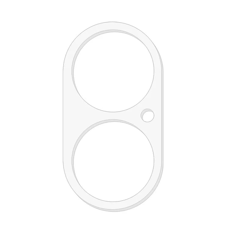For iPhone 16 / 16 Plus Camera Lens Protector Integrated High Aluminium-Silicon Glass Lens Film