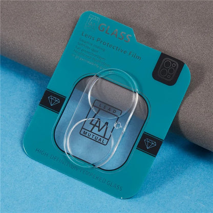 For iPhone 16 / 16 Plus Camera Lens Protector Integrated High Aluminium-Silicon Glass Lens Film