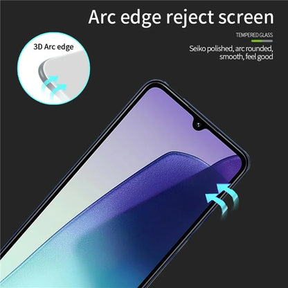 PINWUYO JK 3D Tempered Glass Film Series-2 for Xiaomi Redmi 14C 4G Screen Protector 9H Hardness Ultra Clear