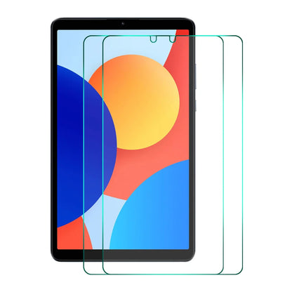 For Xiaomi Redmi Pad SE 4G 8.7 inch ENKAY HAT PRINCE 2Pcs Tablet Screen Protector 9H 2.5D 0.33mm High Aluminium-silicon Glass Film - Transparent