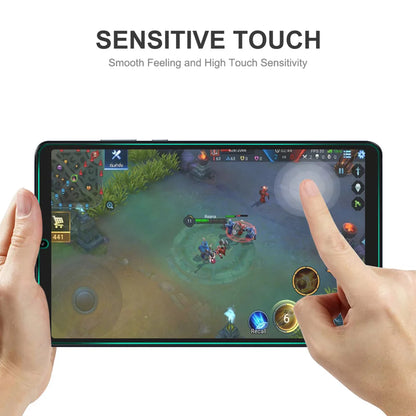 For Xiaomi Redmi Pad SE 4G 8.7 inch ENKAY HAT PRINCE 2Pcs Tablet Screen Protector 9H 2.5D 0.33mm High Aluminium-silicon Glass Film - Transparent
