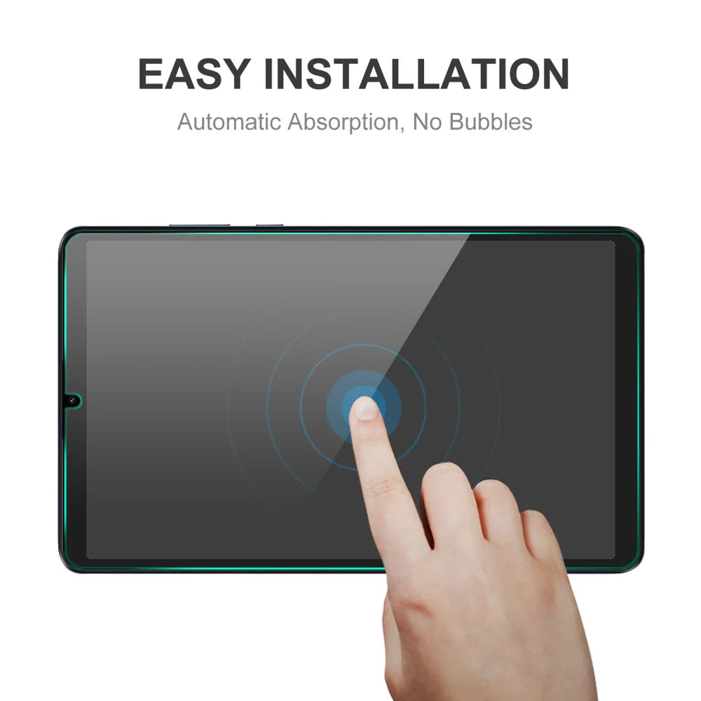 For Xiaomi Redmi Pad SE 4G 8.7 inch ENKAY HAT PRINCE 2Pcs Tablet Screen Protector 9H 2.5D 0.33mm High Aluminium-silicon Glass Film - Transparent
