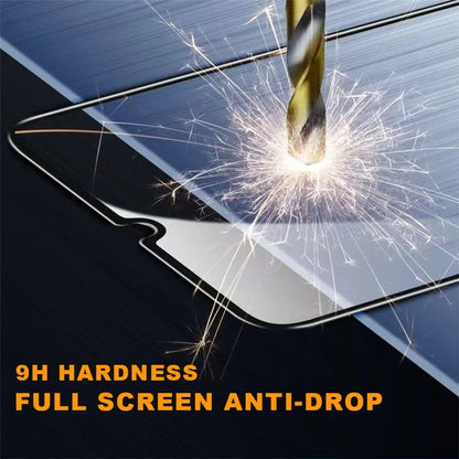 10Pcs For Samsung Galaxy A16 5G Screen Protector Silk Printing Edge Full Glue Complete Covering