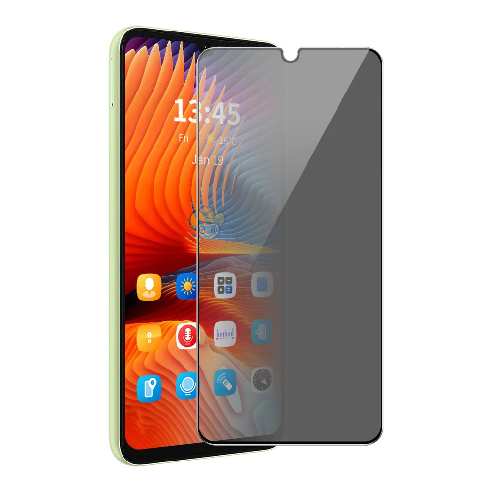 For Xiaomi Redmi 14C 4G ENKAY Hat-Prince Privacy Screen Protector Tempered Glass Film 28-degree Anti-Spy - Black