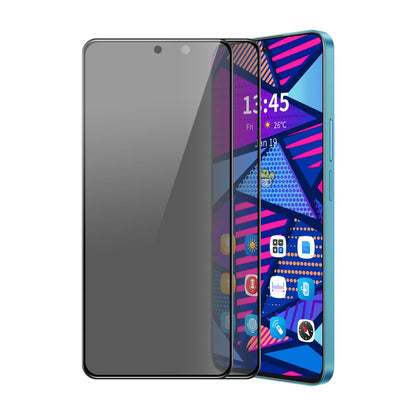 For Xiaomi 14T Pro / Xiaomi 14T ENKAY Hat-Prince 2Pcs Privacy Screen Protector Tempered Glass Film 28-degree Anti-Spy - Black