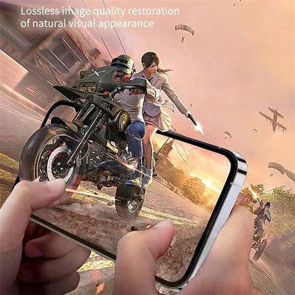 For iPhone 15 Pro Max Tempered Glass Full Screen Protector 9H Hardness