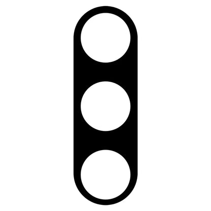 For Samsung Galaxy A16 5G Camera Lens Protector Black Silk Printing Tempered Glass Lens Film