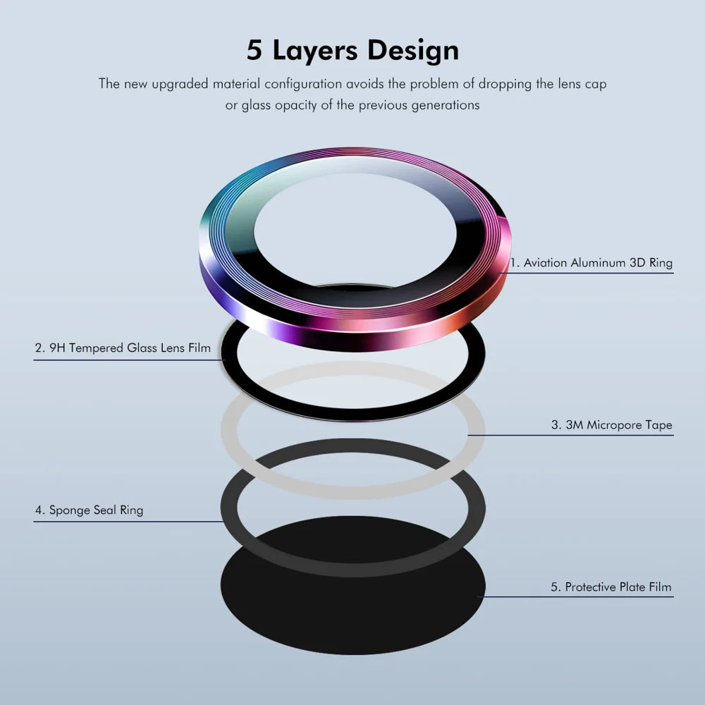 For Xiaomi 14T Pro ENKAY Hat-Prince Camera Lens Protector Metal Ring Lens Film