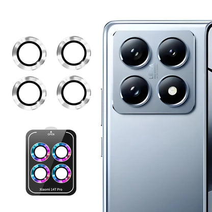 For Xiaomi 14T Pro ENKAY Hat-Prince Camera Lens Protector Metal Ring Lens Film