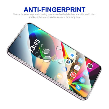 For Motorola Moto G35 5G ENKAY HAT PRINCE Screen Protector Anti-Explosion 9H Silk Printing 0.26mm Screen Film - Transparent