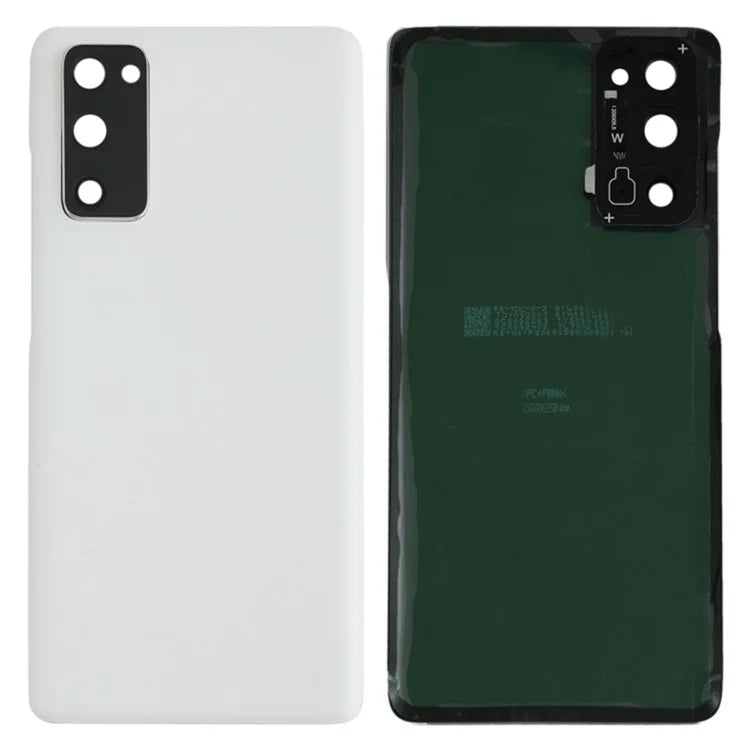 For Samsung Galaxy S20 FE 4G G780 / S20 FE 5G G781 Battery Housing with Adhesive Sticker + Camera Lens Cover