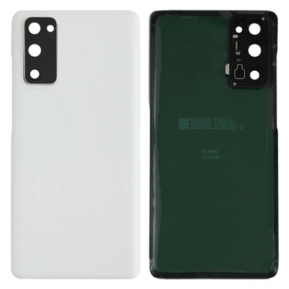 For Samsung Galaxy S20 FE 4G G780 / S20 FE 5G G781 Battery Housing with Adhesive Sticker + Camera Lens Cover