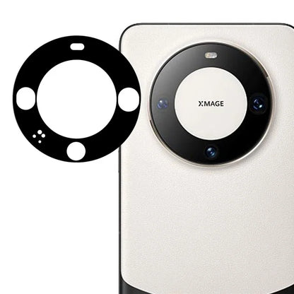 For Huawei Mate 60 Pro / 60 Pro+ Tempered Glass Lens Film Silk Printing Black Phone Camera Lens Protector