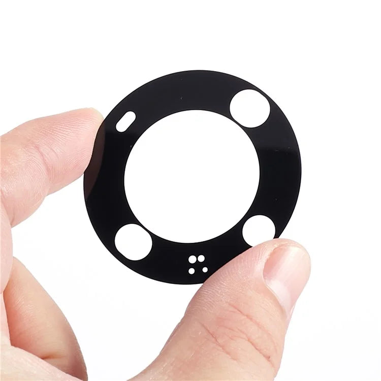 For Huawei Mate 60 Pro / 60 Pro+ Tempered Glass Lens Film Silk Printing Black Phone Camera Lens Protector
