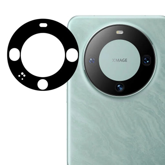 Tempered Glass Lens Protector for Huawei Mate 60 Silk Printing Black Phone Camera Lens Film