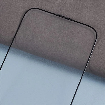 For iPhone 15 Plus Corning Gorilla Glass Screen Protector Silk Printing Black Edge HD Clear Film