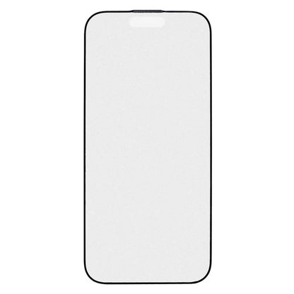 For iPhone 15 Plus Matte Corning Gorilla Glass Screen Protector Silk Printing Black Edge Film