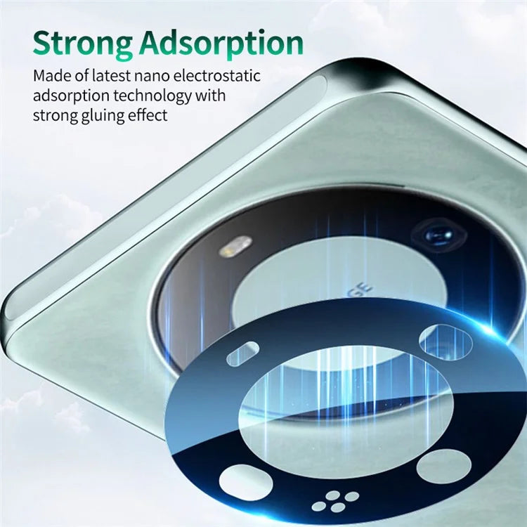 ENKAY HAT-PRINCE for Huawei Mate 60 Pro / Mate 60 Pro+ Tampered Glass Lens Film Anti-fingerprint Camera Lens Protector