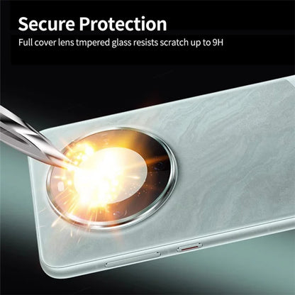 ENKAY HAT PRINCE For Huawei Mate 60 Pro  /  Mate 60 Pro+ Camera Lens Film Tempered Glass + Aluminum Alloy Lens Protector