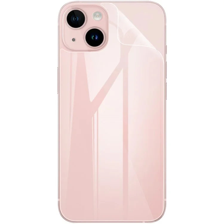 IMAK 2Pcs  /  Set Hydrogel Film III for iPhone 15 Plus Back Protector Anti-scratch TPU Phone Back Film