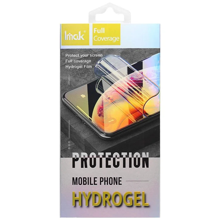 IMAK 2Pcs  /  Set Hydrogel Film III for iPhone 15 Plus Back Protector Anti-scratch TPU Phone Back Film