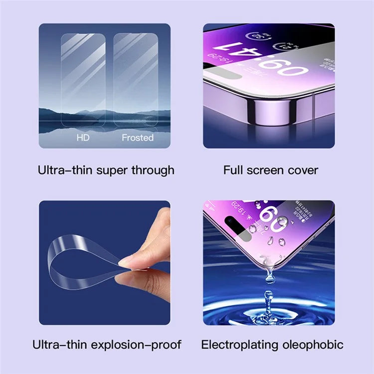 TOTU AB-074 Zero Induction Series for iPhone 14 Pro Max Tempered Glass HD Full Screen Protector