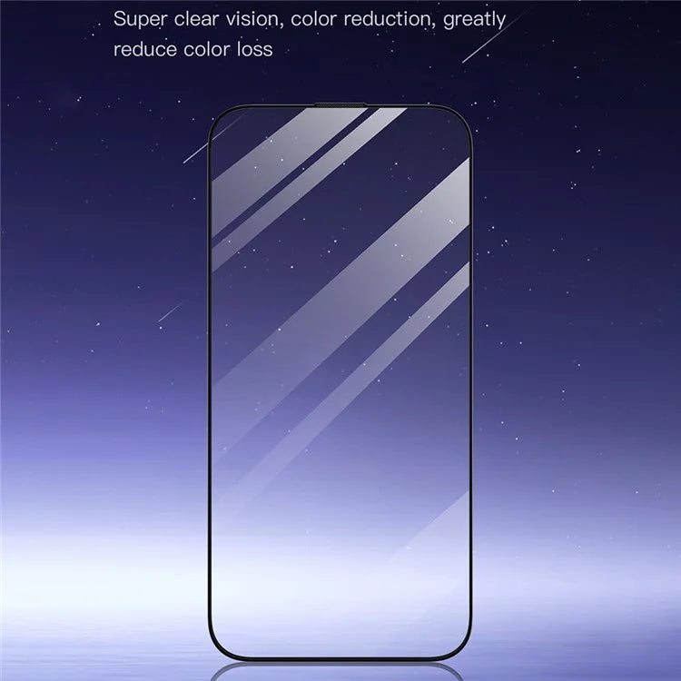 TOTU AB-057 for iPhone 14 Pro Max High Definition Tempered Glass Silk Printing Screen Protector