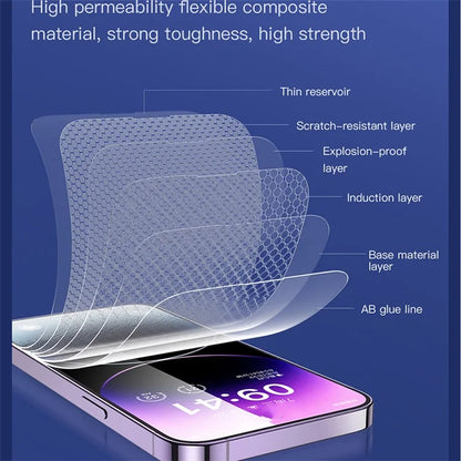TOTU AB-074 Zero Induction Series for iPhone 13 Pro Max / 14 Plus Matte Tempered Glass Full Screen Protector