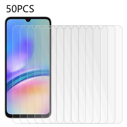 50Pcs for Samsung Galaxy A05s 4G 2.5D Tempered Glass Screen Protector Ultra Clear 0.3mm Anti-scratch Film