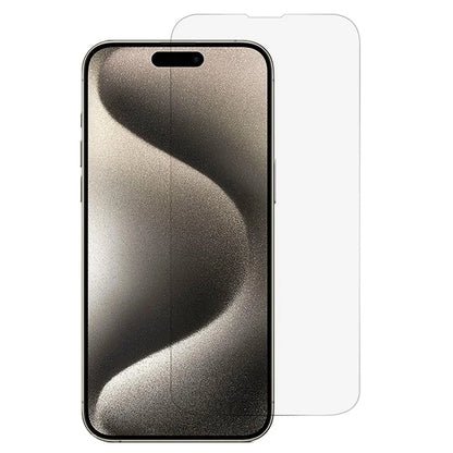 For iPhone 15 Plus High Aluminium-silicon Glass Film HD Clear Full Screen Protector