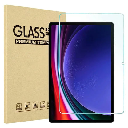 For Samsung Galaxy Tab S9 FE+ Tablet Screen Protector Arc Edge Tempered Glass HD Clear Film