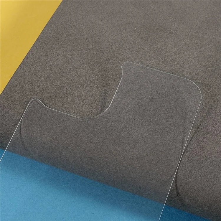 For iPhone 15 Plus Phone Back Protector 0.3mm Arc Edge Tempered Glass Film