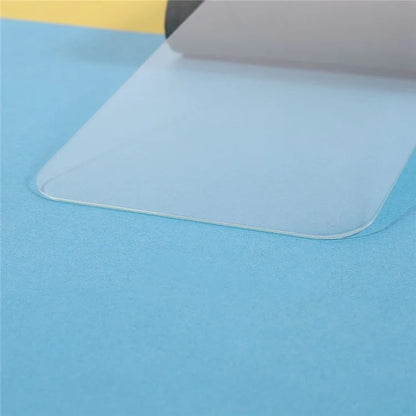 For iPhone 15 Back Protector 0.3mm Arc Edge HD Clear Tempered Glass Phone Back Film