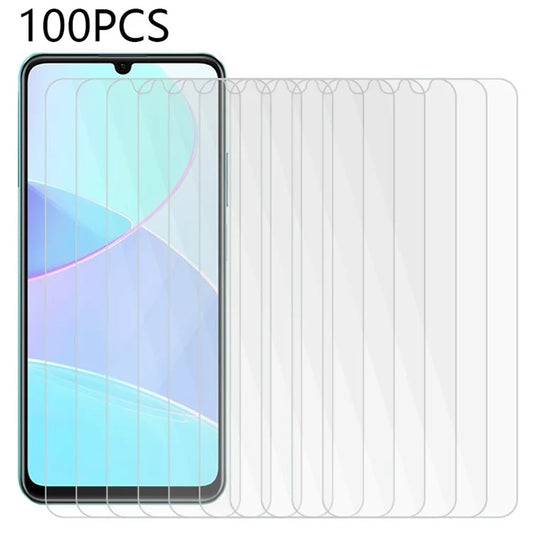 100PCS For Realme C53 (Global) / C53 (India) / C51 Transparent Screen Film Anti-Scratch Tempered Glass Screen Protector
