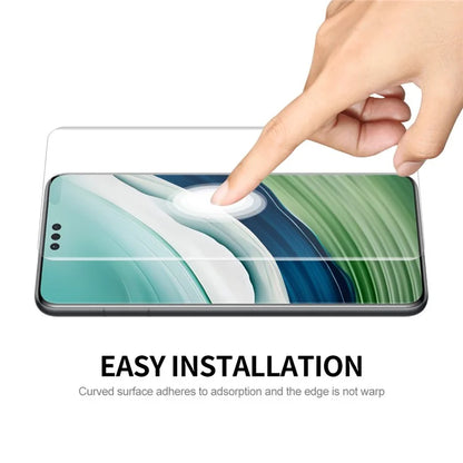 ENKAY HAT PRINCE 5Pcs  /  Pack For Huawei Mate 60 Pro / 60 Pro+ 3D Curved Screen Protector Hot Bending HD Clear Full Cover PET Film