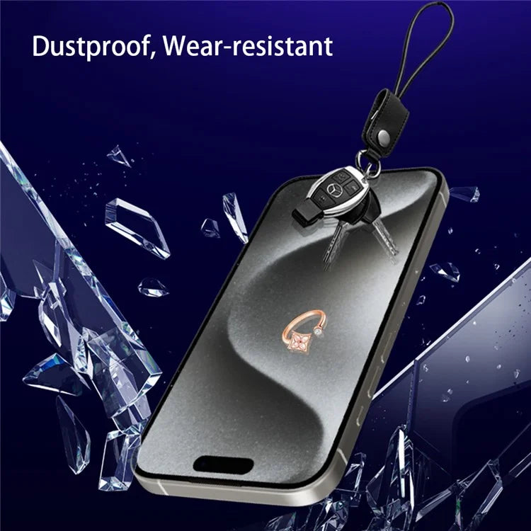 CASEWORLD For iPhone 15 Pro Screen Protector 0.33mm Ultra Clear Tempered Glass Film