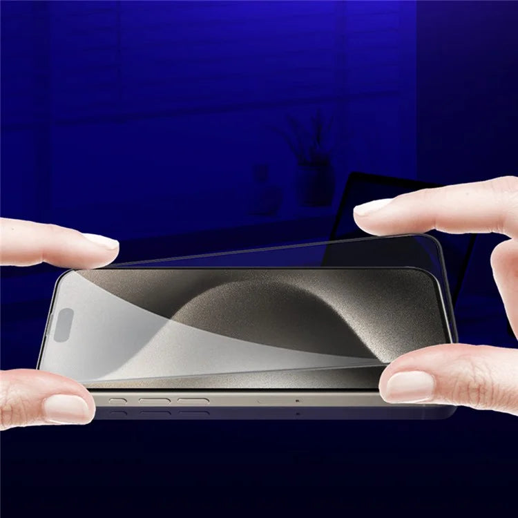 CASEWORLD For iPhone 15 Pro Screen Protector 0.33mm Ultra Clear Tempered Glass Film