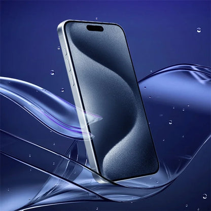 CASEWORLD For iPhone 15 Pro Max 0.33mm Phone Screen Protector HD Clear Tempered Glass Film