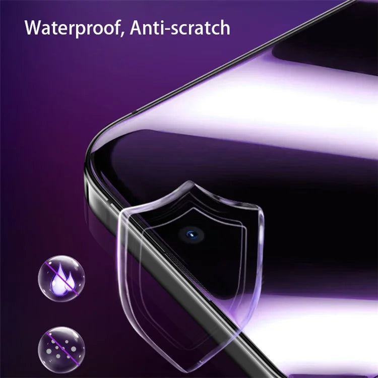 CASEWORLD For iPhone 15 Anti-Spy Screen Protector 0.33mm Shatter-proof Tempered Glass Film