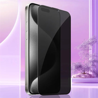CASEWORLD For iPhone 15 Pro Max Anti-Spy Tempered Glass Screen Protector 0.33mm Film