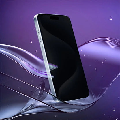 CASEWORLD For iPhone 15 Pro Max Anti-Spy Tempered Glass Screen Protector 0.33mm Film