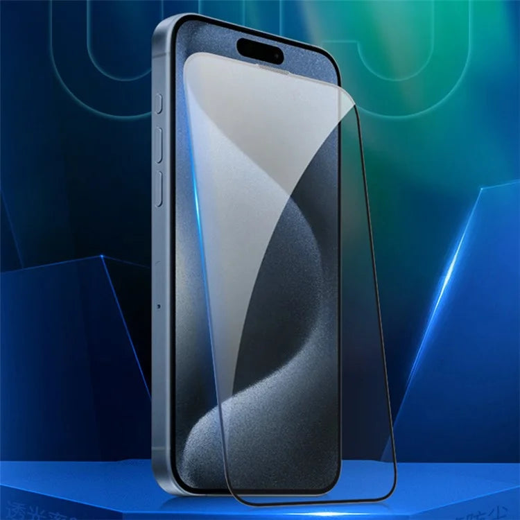 CASEWORLD For iPhone 15 Screen Protector HD Clear Tempered Glass Ultra Thin Film