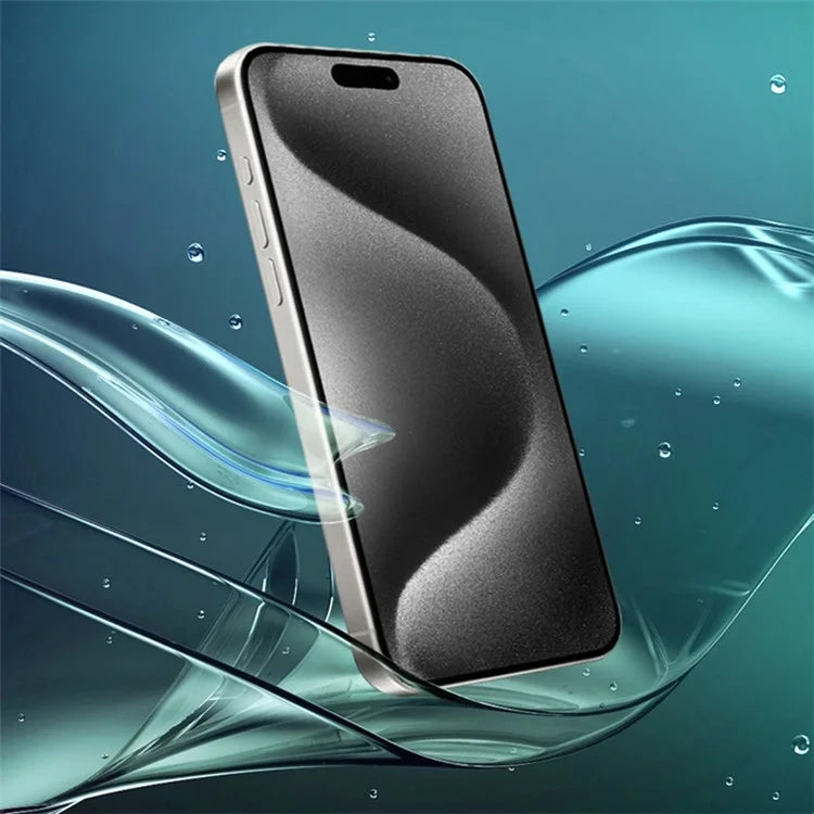 CASEWORLD For iPhone 15 Plus Tempered Glass Screen Protector HD Clear Sensitive Touch Film