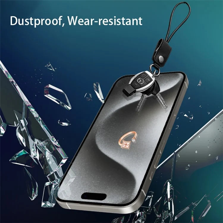CASEWORLD For iPhone 15 Pro Anti-explosion Screen Protector HD Clear Tempered Glass Film