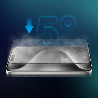 CASEWORLD For iPhone 15 Pro Max Tempered Glass Screen Protector Ultra Clear Film