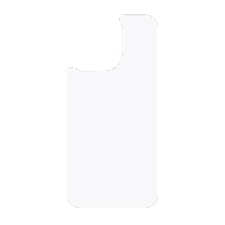 For iPhone 15 Pro Max Phone Back Protector Straight Edge Tempered Glass Back Cover Film