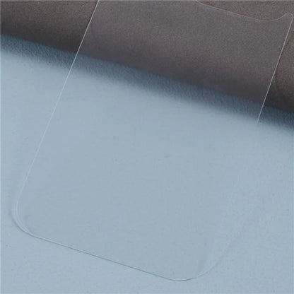 For iPhone 15 Pro Back Protector Straight Edge Tempered Glass Phone Back Film