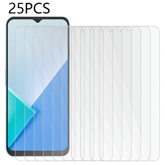 25PCS For Wiko T60 Dustproof Tempered Glass Film HD Clear Phone Screen Protector