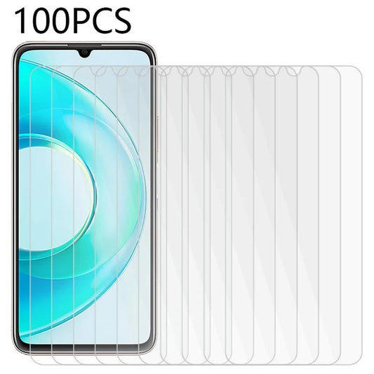 100Pcs For Wiko T3 / T10 4G Anti-dust Tempered Glass Screen Protector Ultra Clear Film