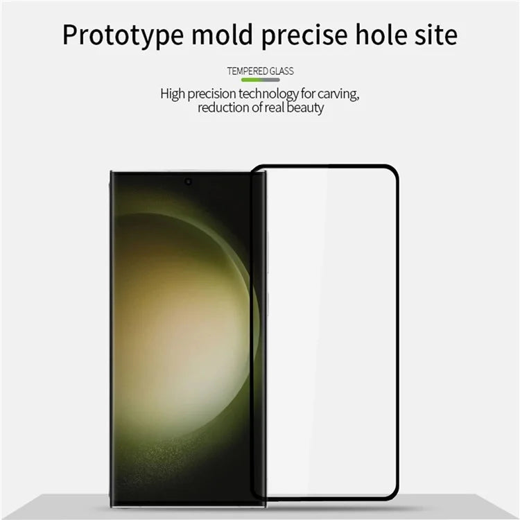 PINWUYO JK Tempered Glass Film Series-2 for Samsung Galaxy S24 Dustproof High Aluminum-silicon Glass Screen Film